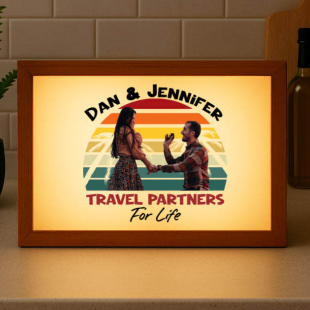 Travel Partner for Life Light Box