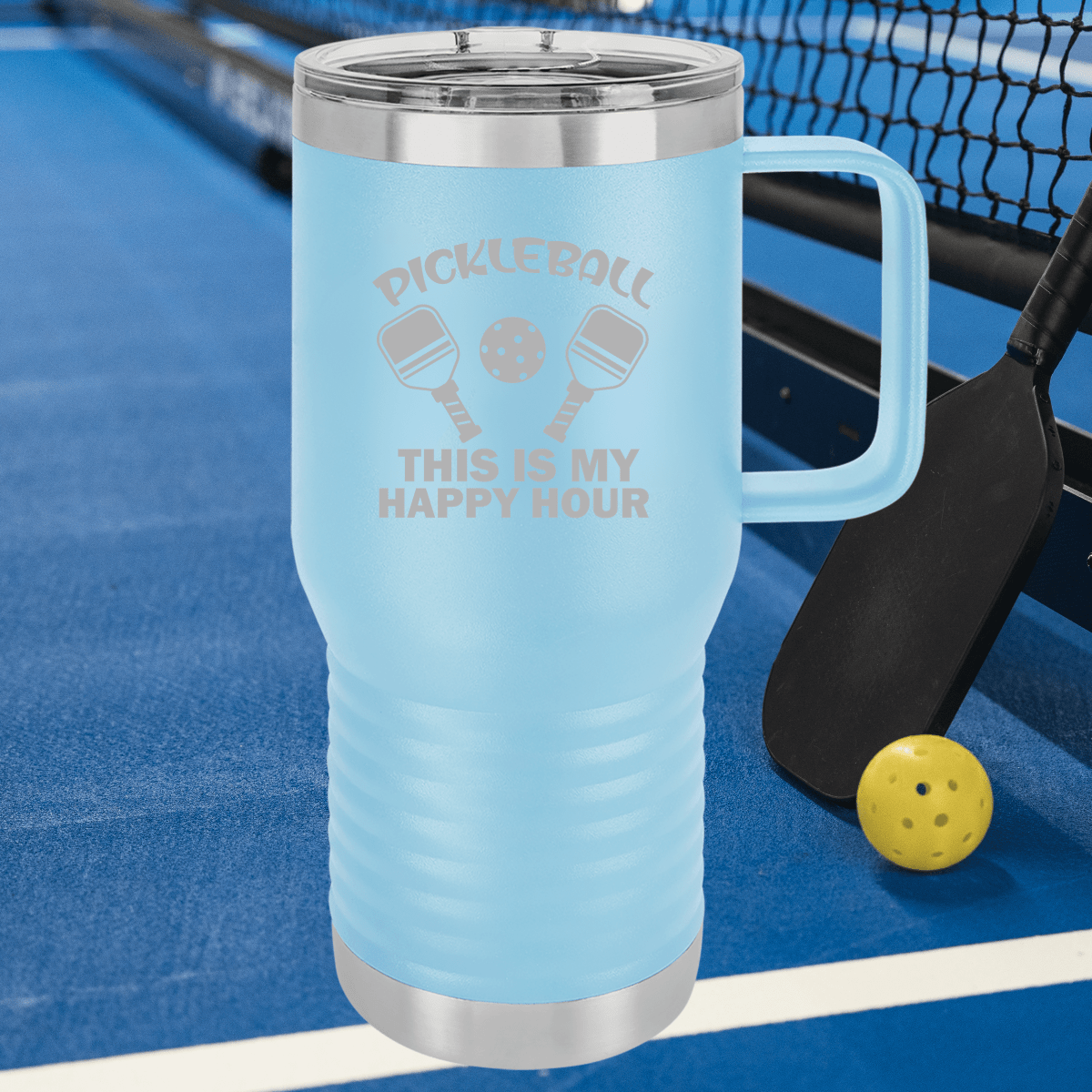 Personalized Pickleball Passion Tumbler for her, Customized Gifts for Women by Groovy Girl Gifts
