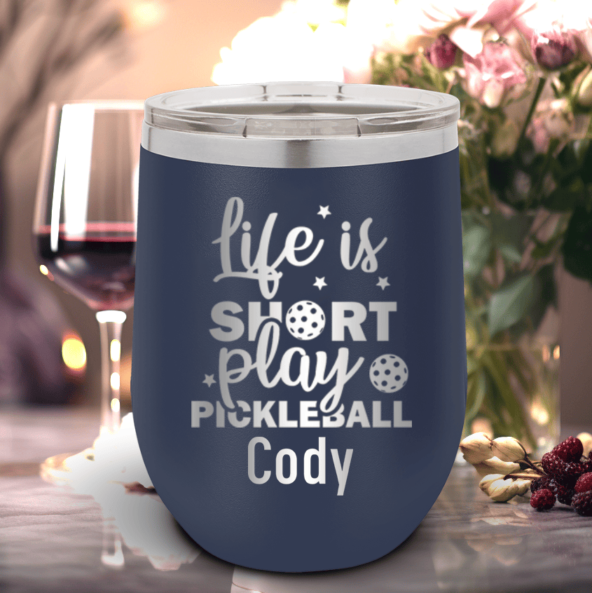 Personalized That Pickle Life Wine Tumbler for her, Customized Gifts for Women by Groovy Girl Gifts