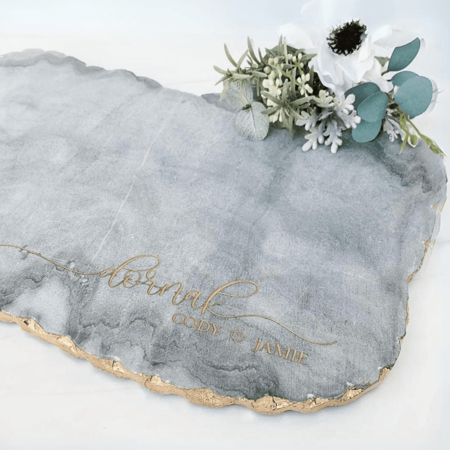 Personalized Personalized Marble Charcuterie Board for her, Customized Gifts for Women by Groovy Girl Gifts