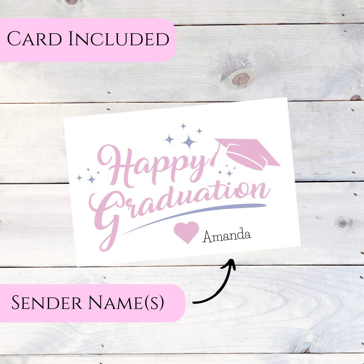 Personalized Graduation Celebration Spa Gift Set for her, Customized Gifts for Women by Groovy Girl Gifts