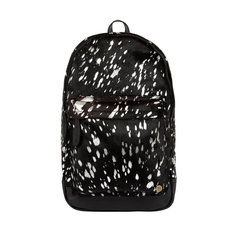 Personalized Cowhide Luxe Leather Backpack for her, Customized Gifts for Women by Groovy Girl Gifts