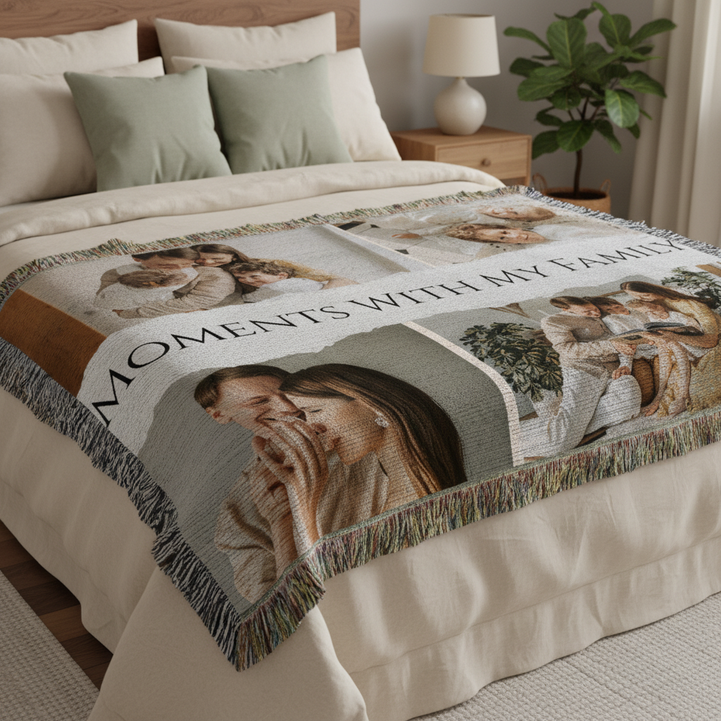 Moments With The Family Blanket