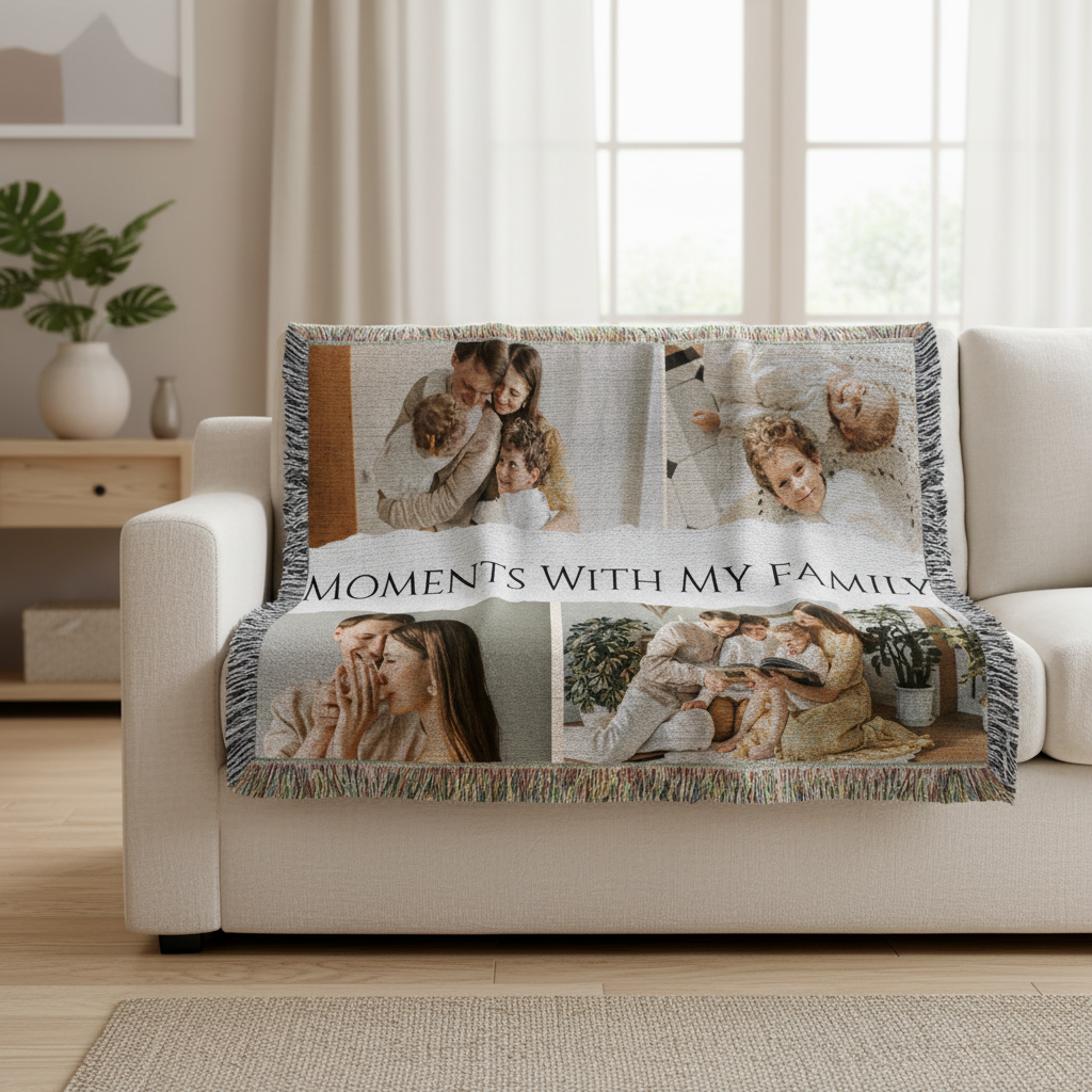 Moments With The Family Blanket