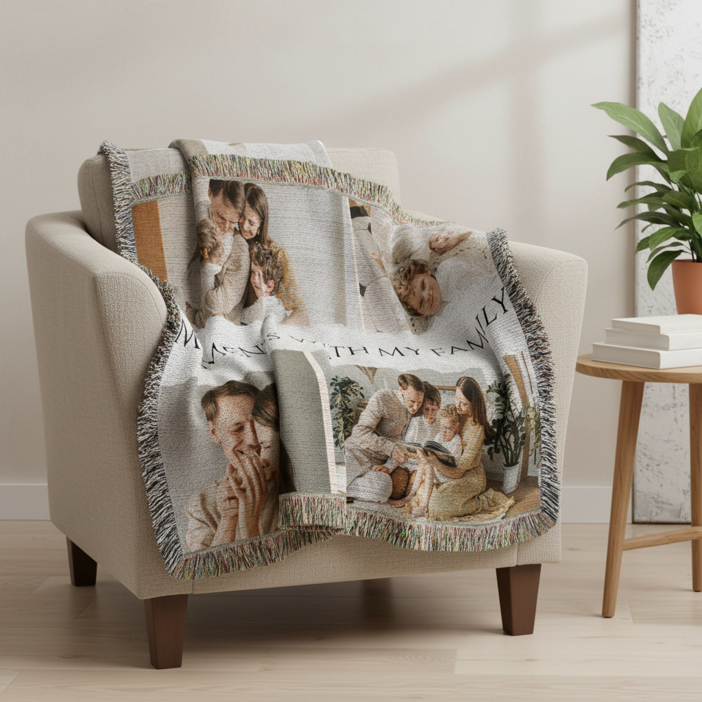 Moments With The Family Blanket