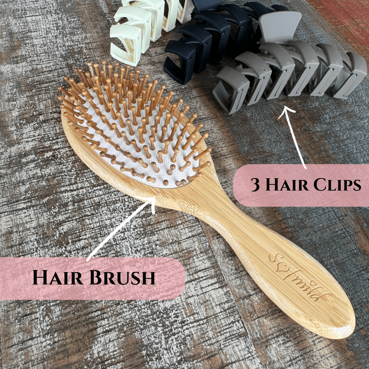 Personalized Birthday Hair Accessory Gift Set for her, Customized Gifts for Women by Groovy Girl Gifts