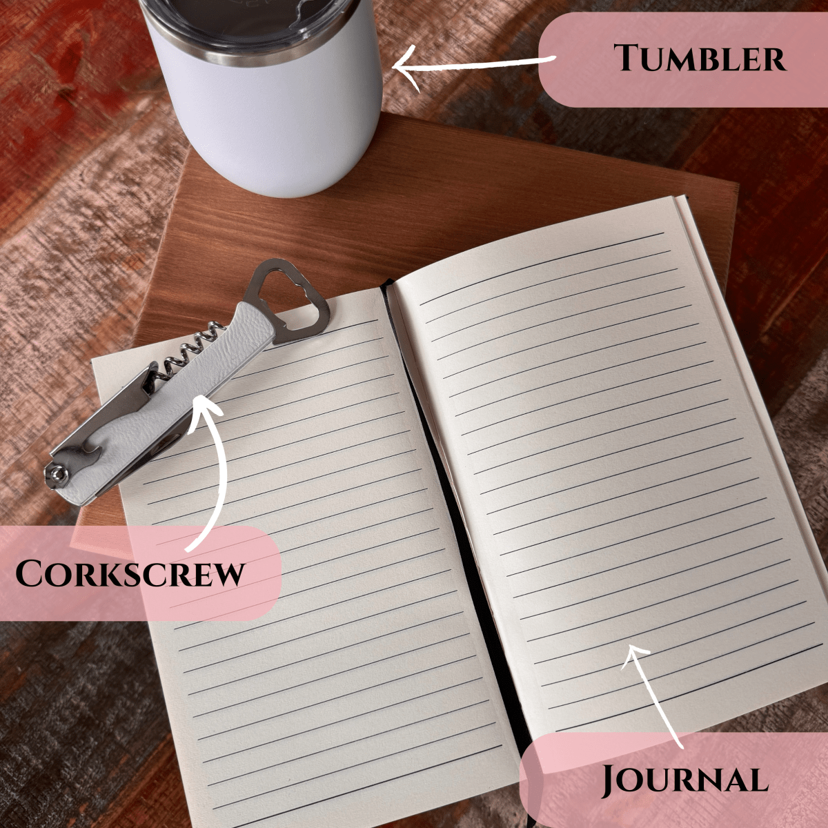 Personalized Cherished Memory Gift Set for her, Customized Gifts for Women by Groovy Girl Gifts