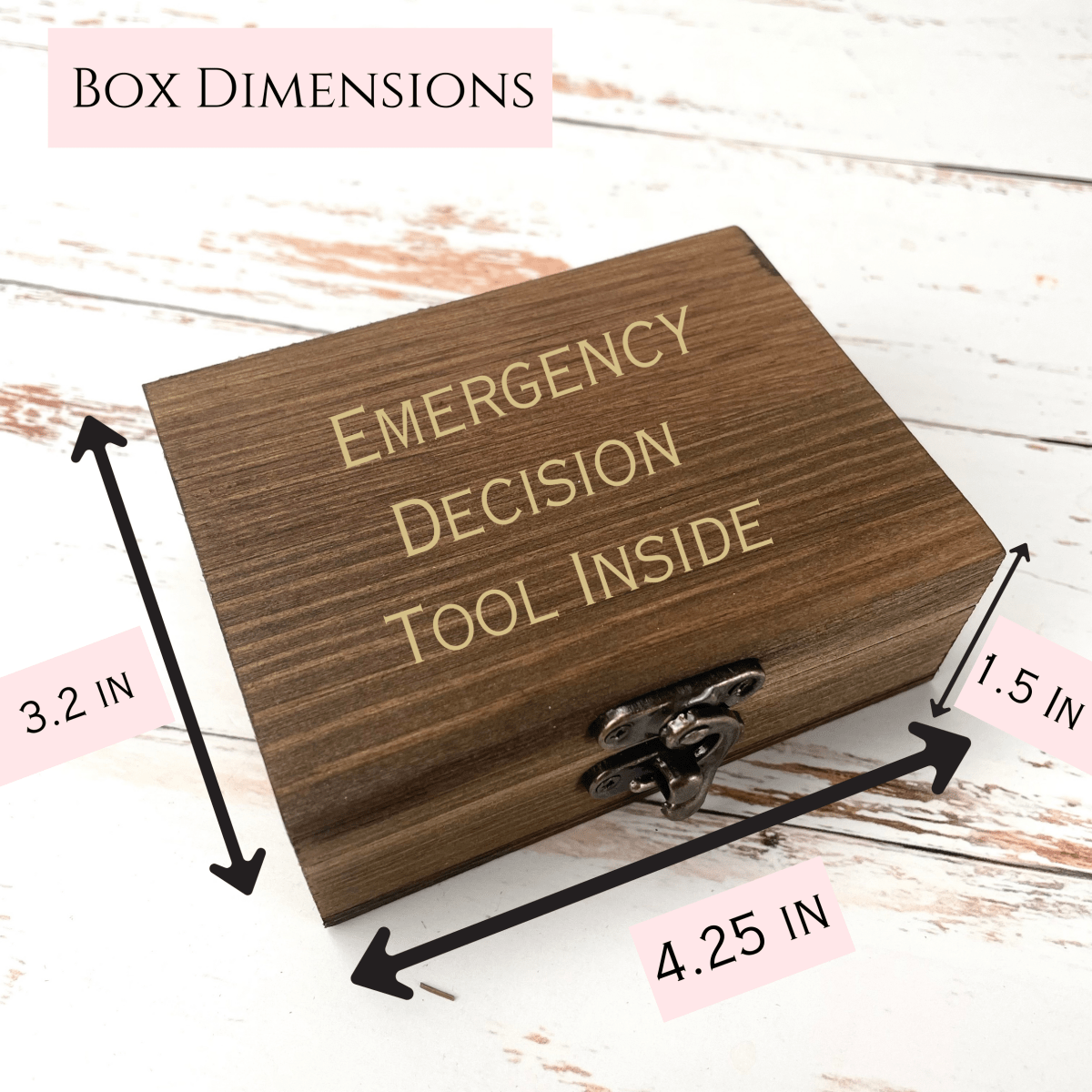 Personalized Personalized Decision Maker Coin for her, Customized Gifts for Women by Groovy Girl Gifts