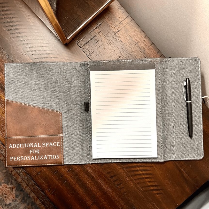 Personalized Company Logo Portfolio for her, Customized Gifts for Women by Groovy Girl Gifts