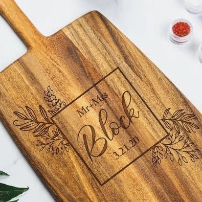 Cutting Board Couples Cheese Board - Design: L5