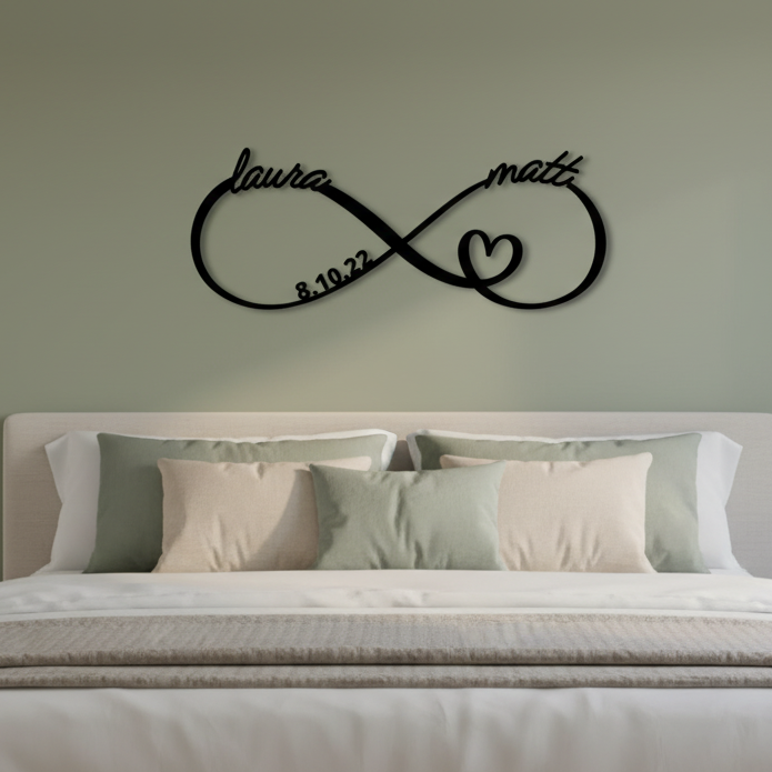 Love You To Infinity Sign
