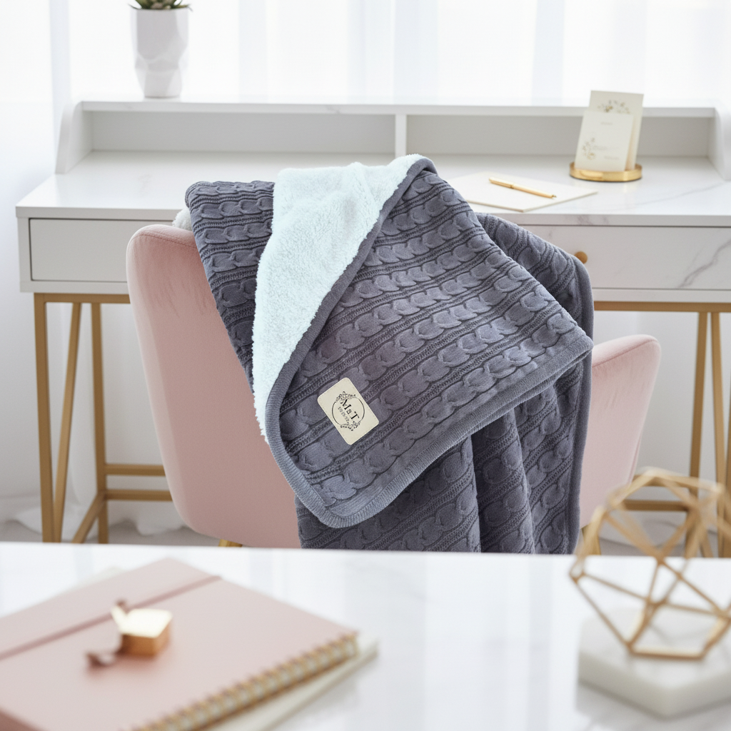 Cozy Embrace Personalized Blanket
