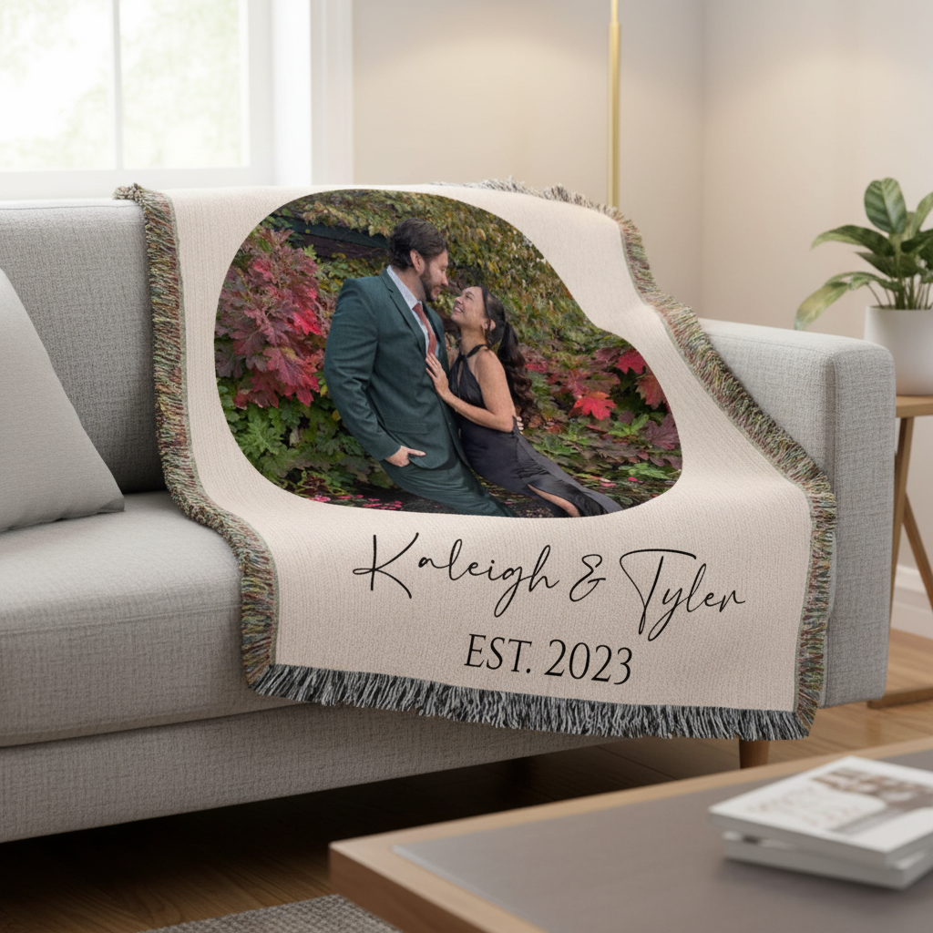 Wrapped in Love Photo Blanket