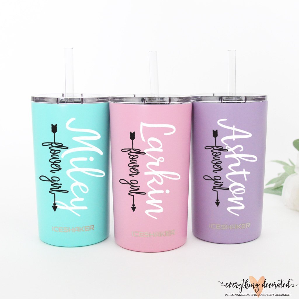 Flower Girl Flower Power Tumbler