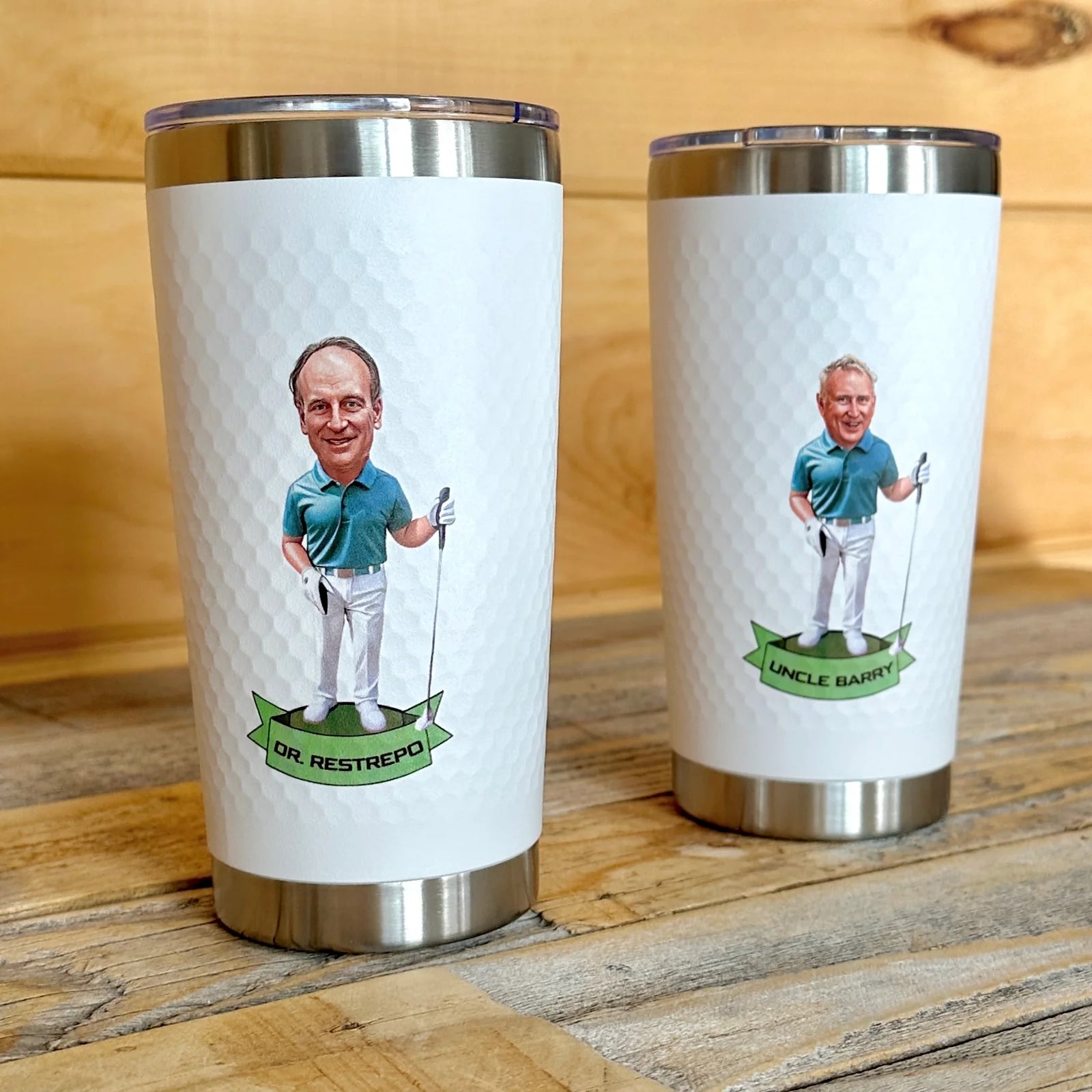 Personalized Fairway Fun Golf Tumbler for her, Customized Gifts for Women by Groovy Girl Gifts