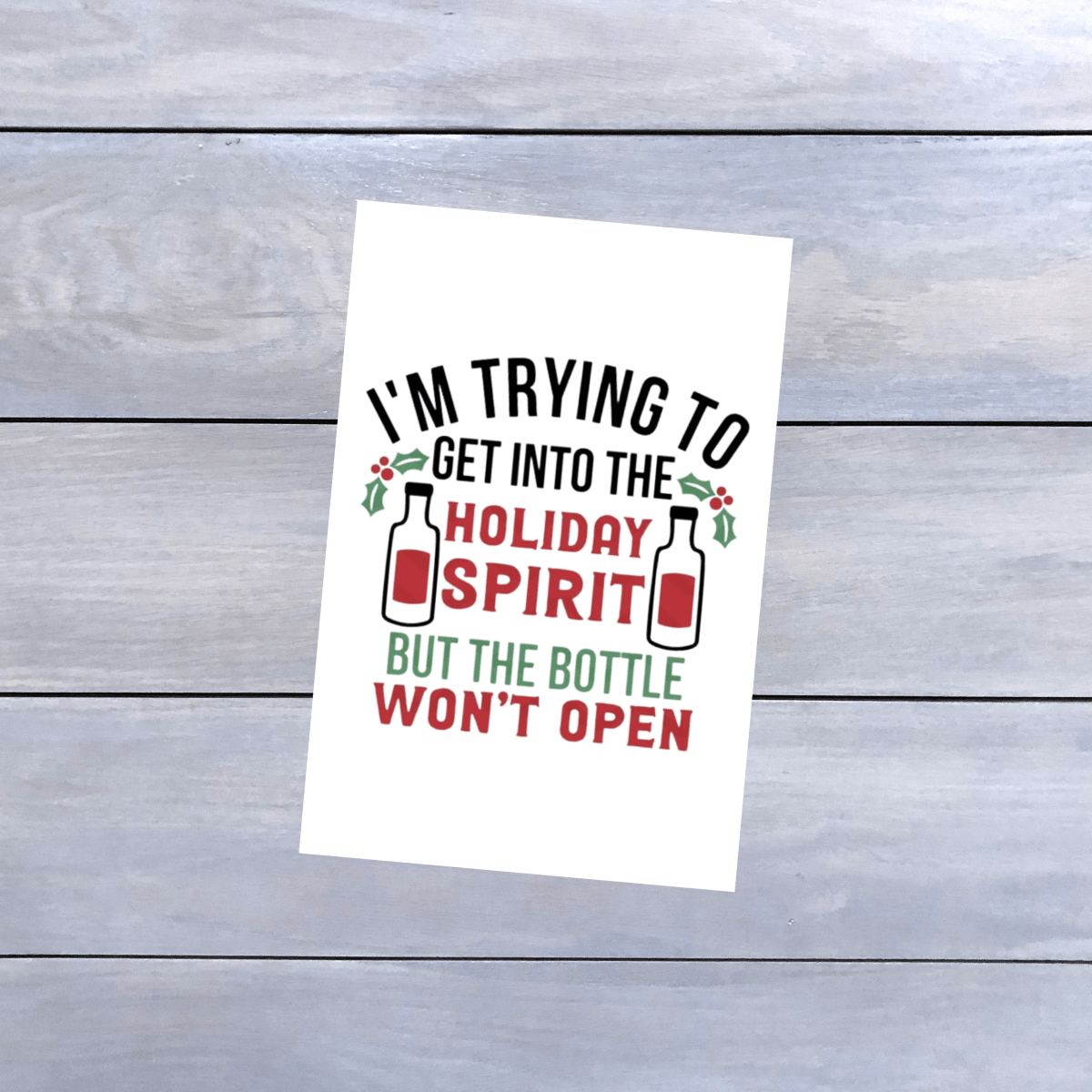 Personalized Holiday Cards for her, Customized Gifts for Women by Groovy Girl Gifts