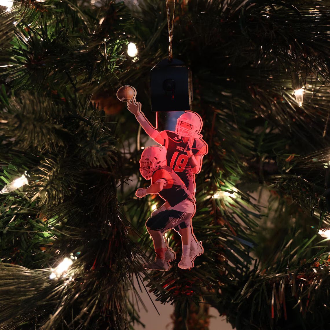 Personalized Custom Christmas Photo Ornament for her, Customized Gifts for Women by Groovy Girl Gifts