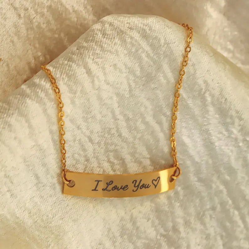 Personalized Custom Timeless Handwriting Bracelet for her, Customized Gifts for Women by Groovy Girl Gifts