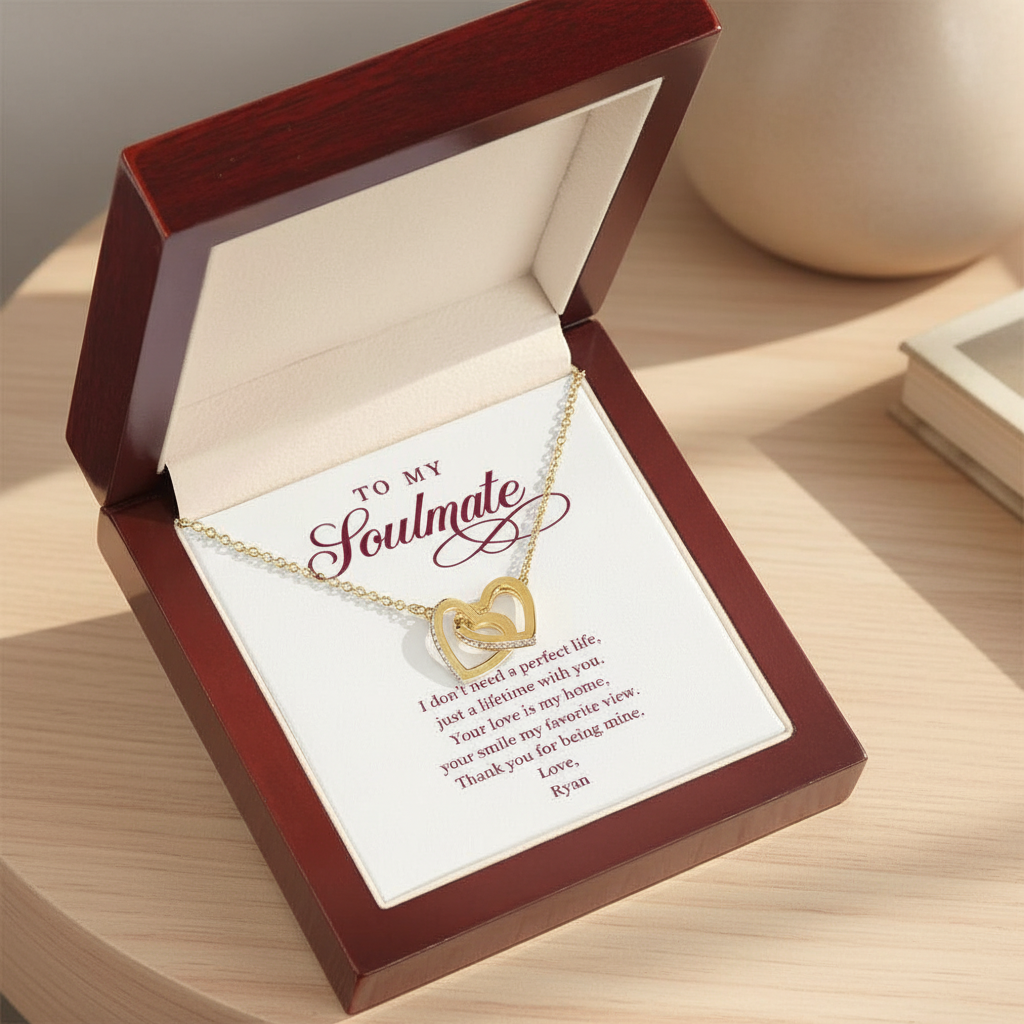 Two Hearts, One Love Necklace