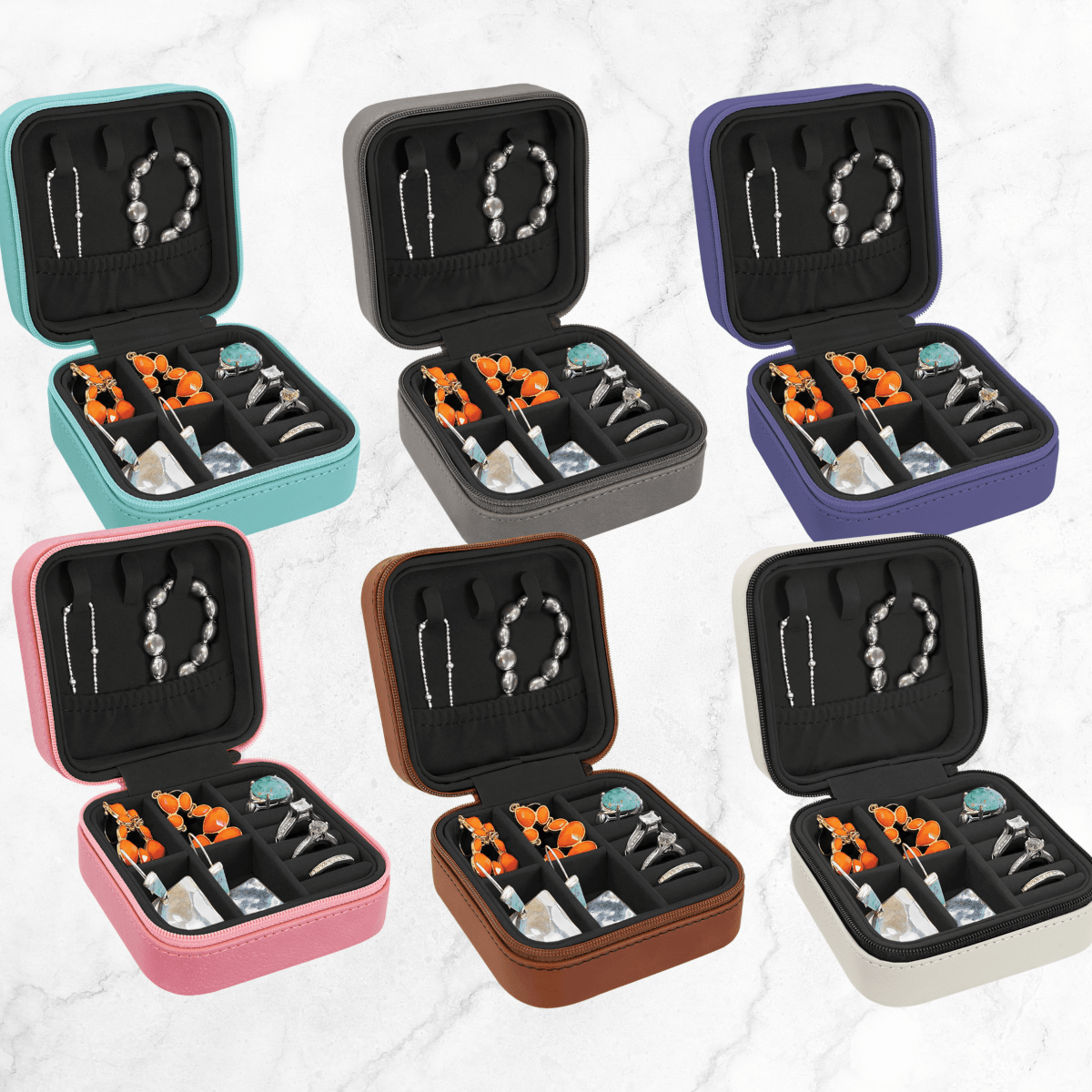 Personalized Snazzy Jewelry Box for her, Customized Gifts for Women by Groovy Girl Gifts