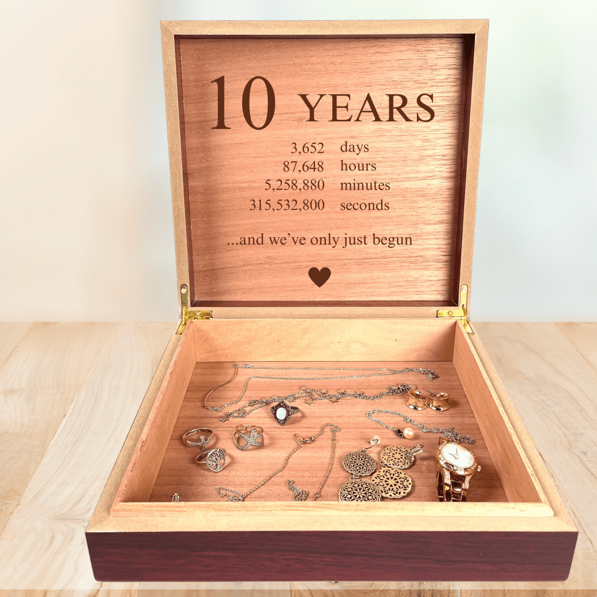 Personalized Personalized Keepsake Jewelry Box for her, Customized Gifts for Women by Groovy Girl Gifts