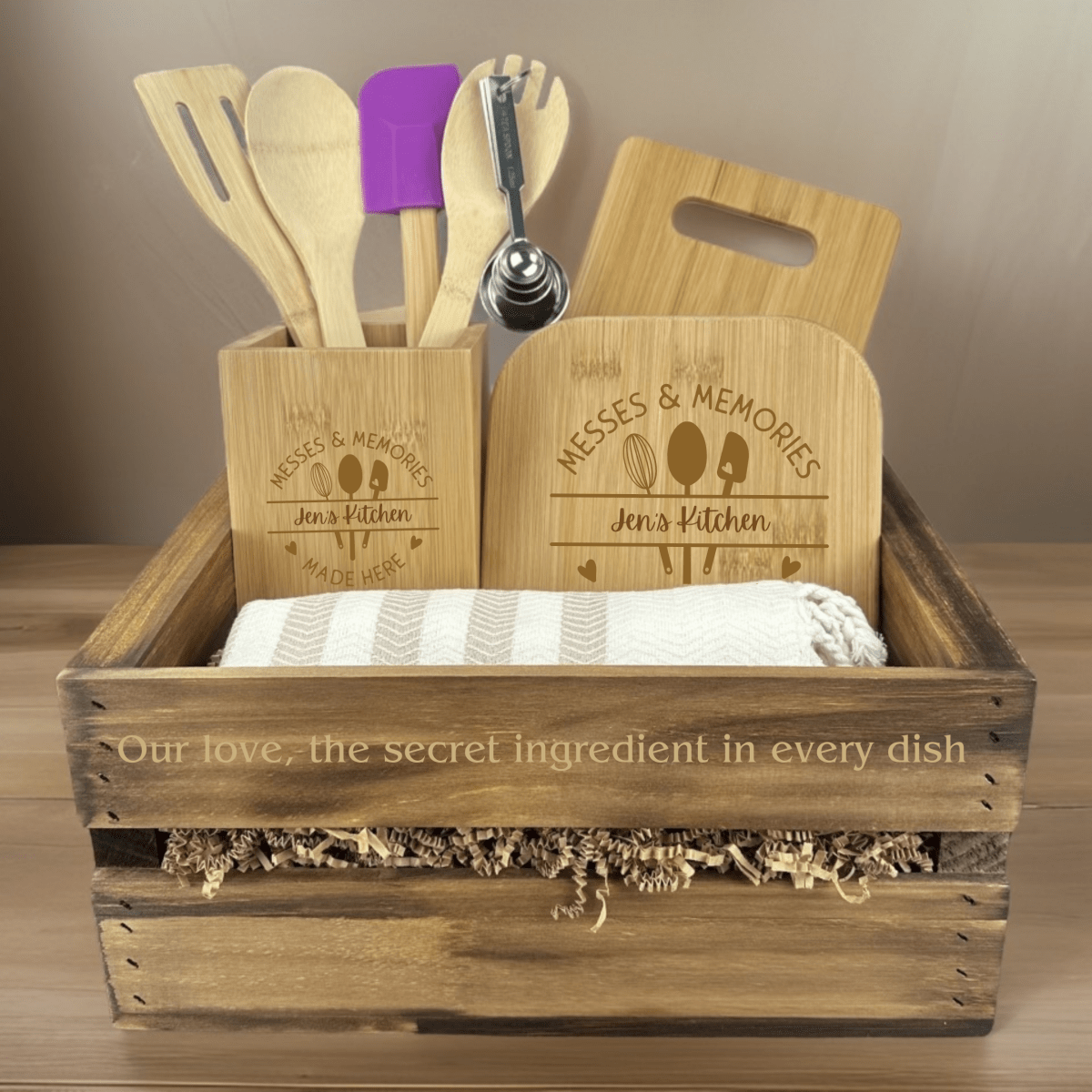 Personalized Messes & Memories Sentimental Gift Set for her, Customized Gifts for Women by Groovy Girl Gifts