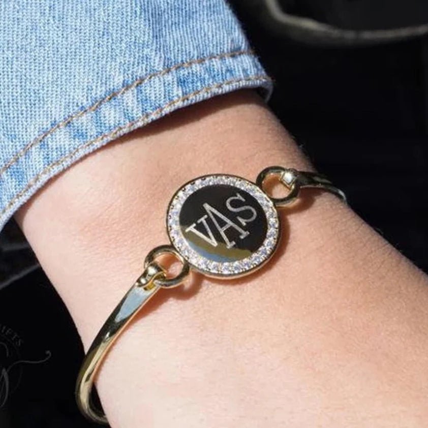 Monogram Circle Bracelet