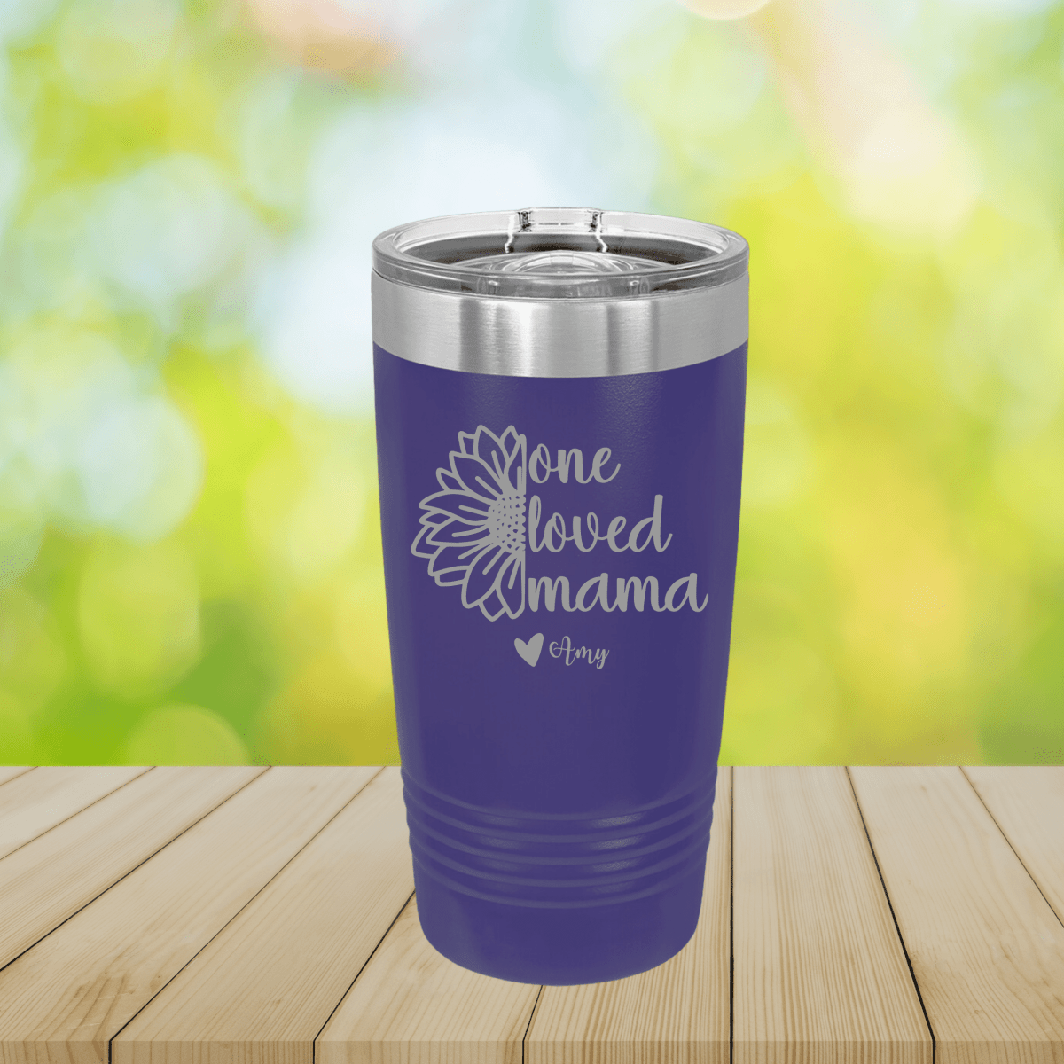 Personalized One Loved Mama Custom Tumbler for her, Customized Gifts for Women by Groovy Girl Gifts