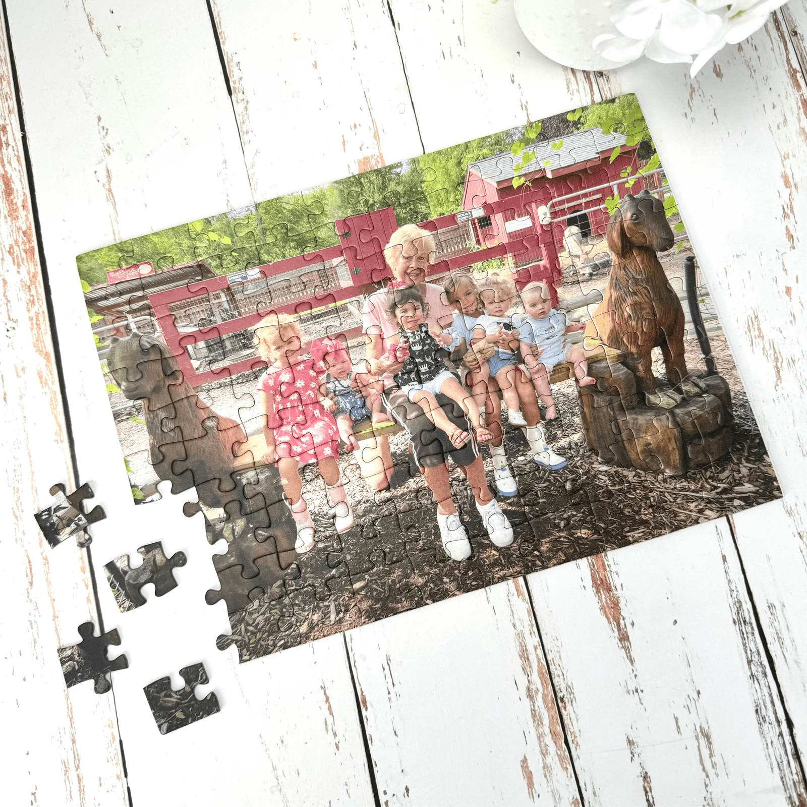 Personalized Mother's Day Memories Puzzle for her, Customized Gifts for Women by Groovy Girl Gifts