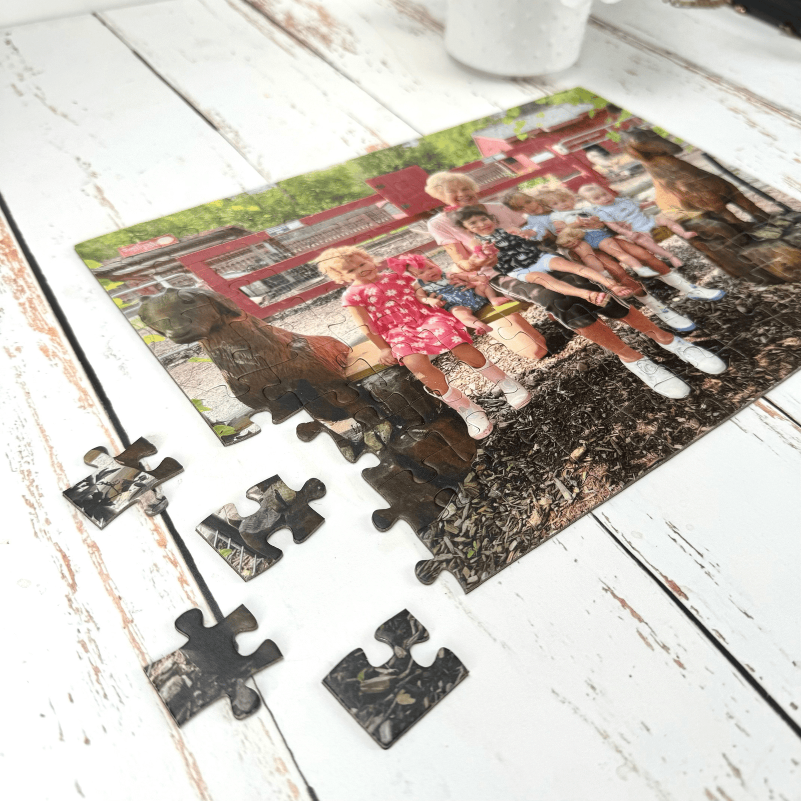 Personalized Cherished Memories Puzzle for her, Customized Gifts for Women by Groovy Girl Gifts