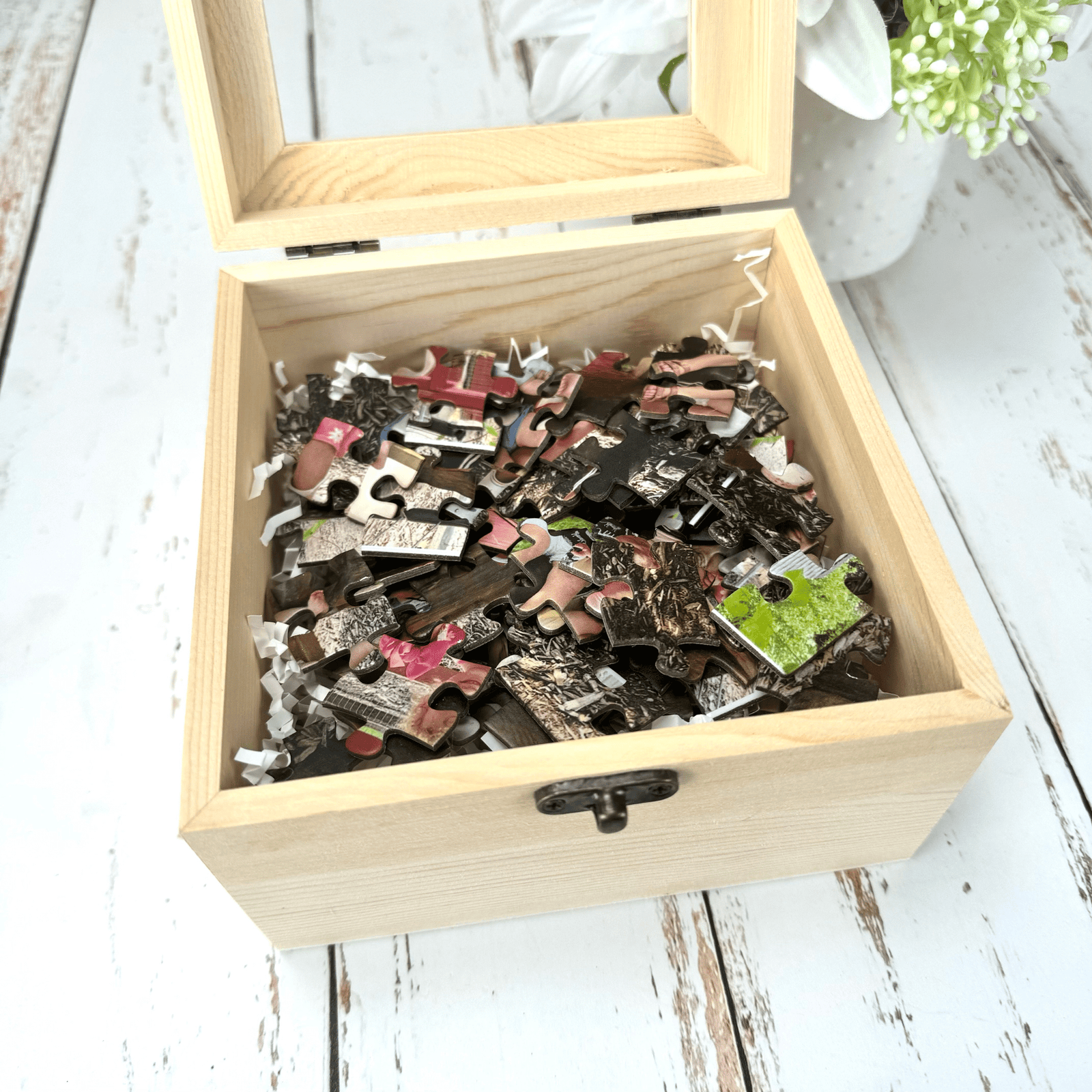 Personalized Cherished Memories Puzzle for her, Customized Gifts for Women by Groovy Girl Gifts