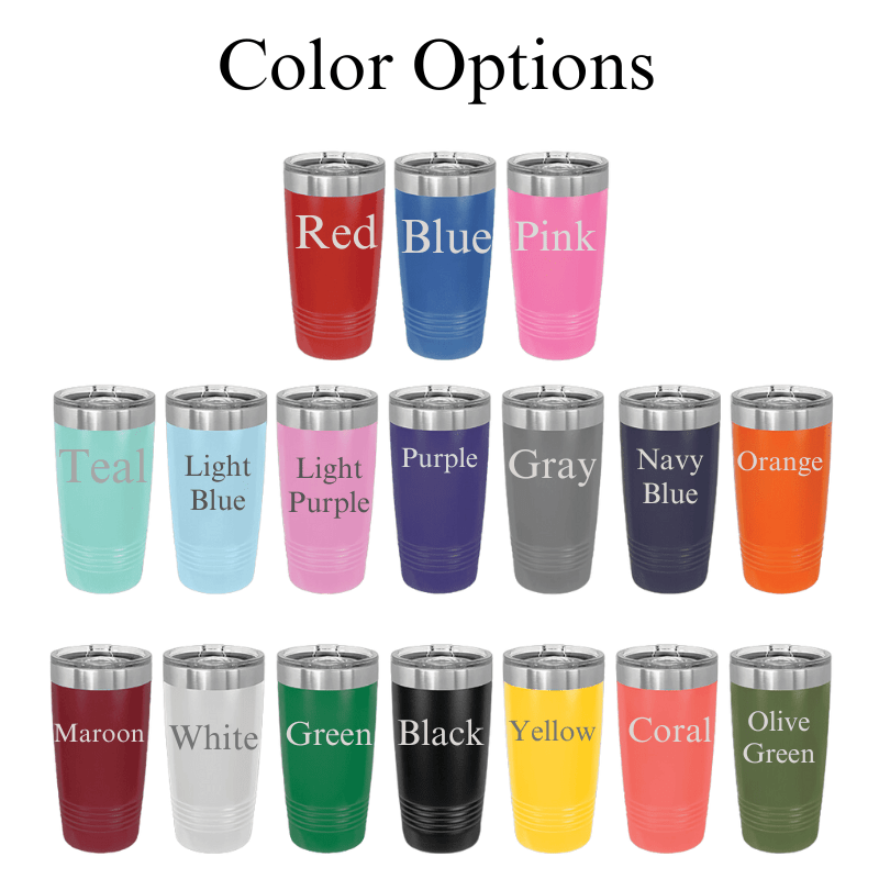 Personalized Her Happy Hour Tumbler for her, Customized Gifts for Women by Groovy Girl Gifts