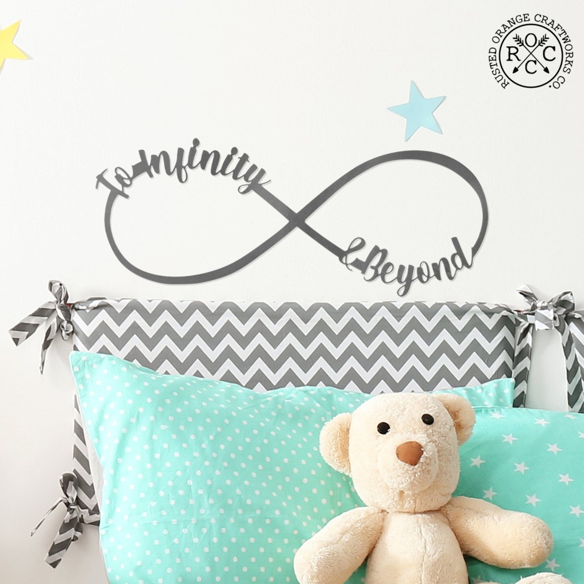 Personalized Infinite Love Home Sign for her, Customized Gifts for Women by Groovy Girl Gifts