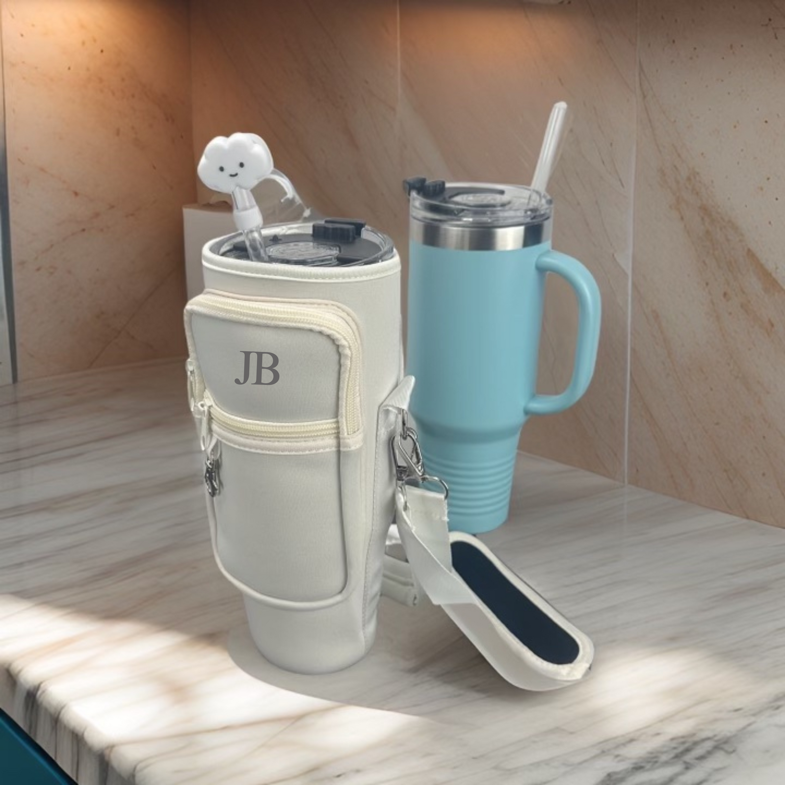 Personalized Personalized Tumbler Travel Companion for her, Customized Gifts for Women by Groovy Girl Gifts