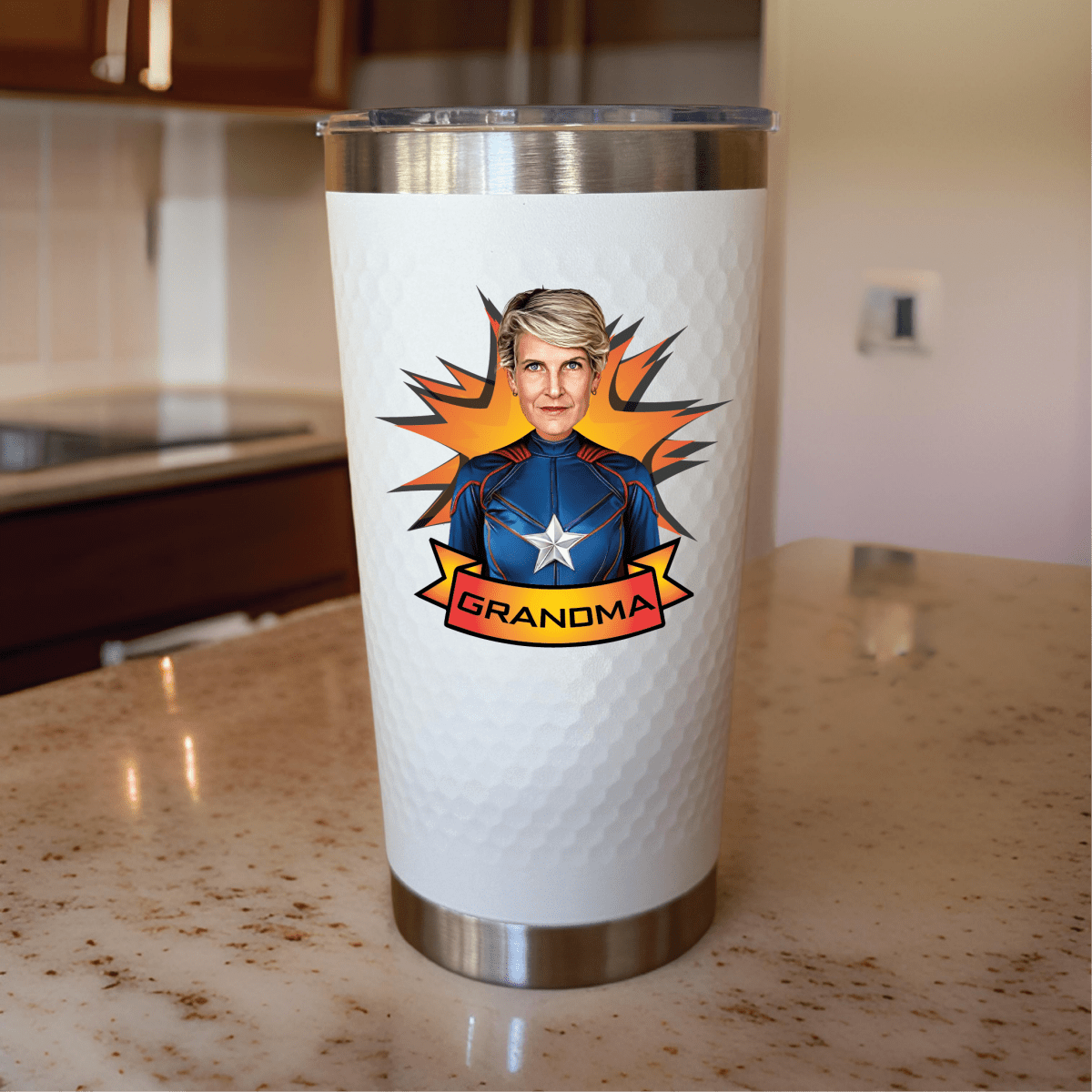 Personalized Everyday Hero Tumbler for her, Customized Gifts for Women by Groovy Girl Gifts