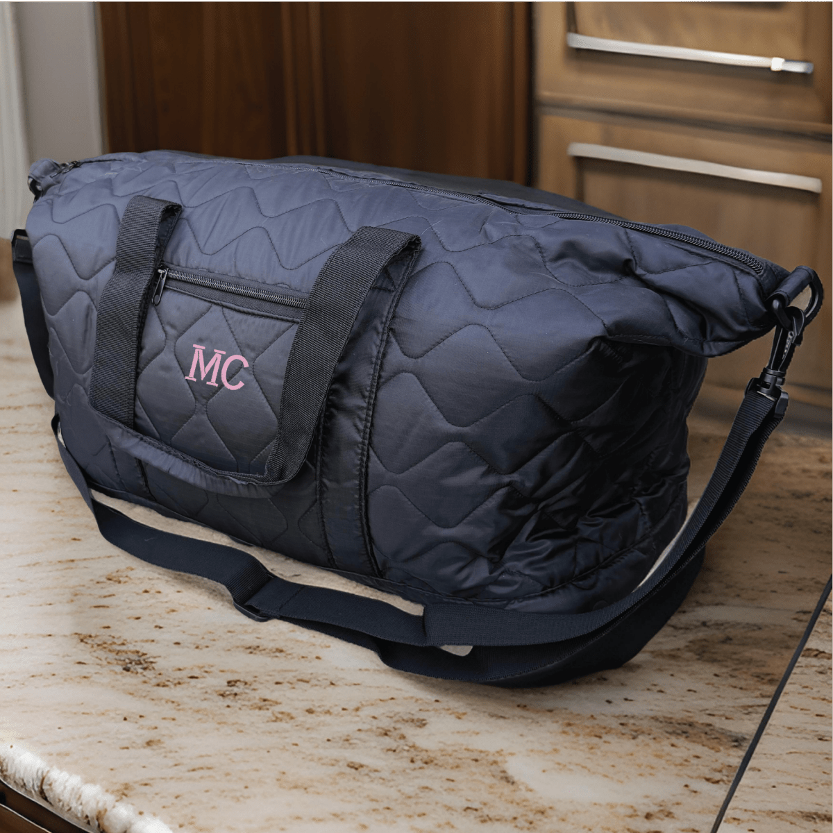 Personalized The Modern Getaway Bag for her, Customized Gifts for Women by Groovy Girl Gifts