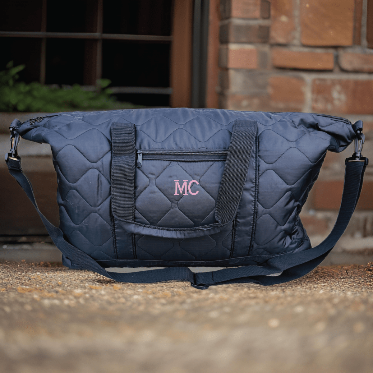 Personalized The Modern Getaway Bag for her, Customized Gifts for Women by Groovy Girl Gifts