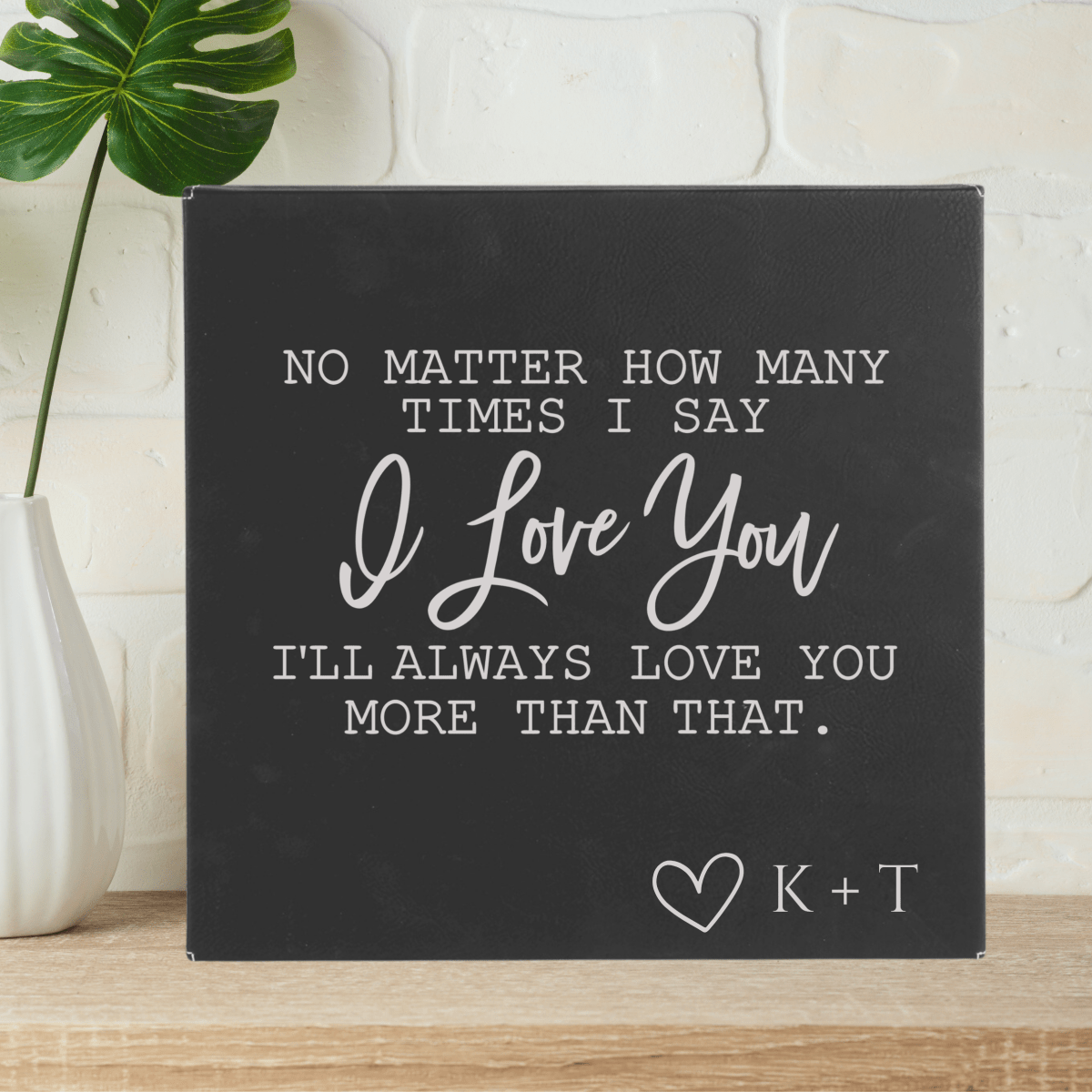 Personalized Heartfelt Love Sign for her, Customized Gifts for Women by Groovy Girl Gifts
