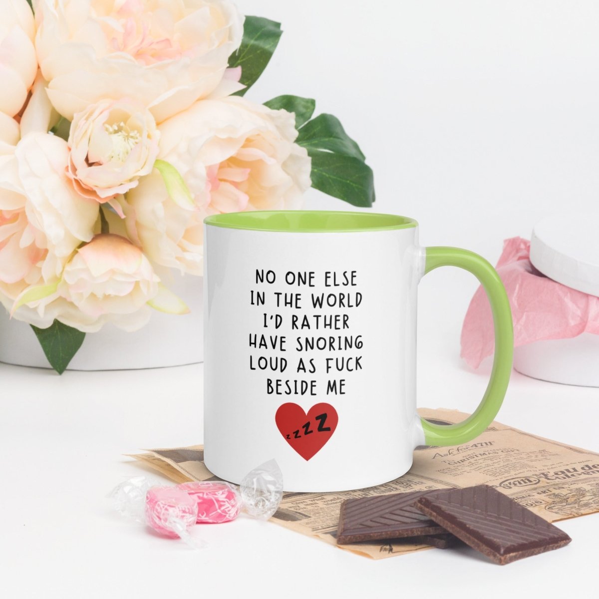 Personalized Cute Valentine's Day Coffee Mug for her, Customized Gifts for Women by Groovy Girl Gifts