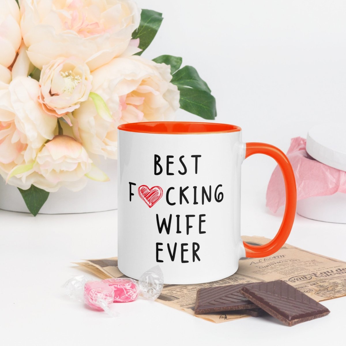 Personalized Best F**king Wife Ever Coffee Mug for her, Customized Gifts for Women by Groovy Girl Gifts