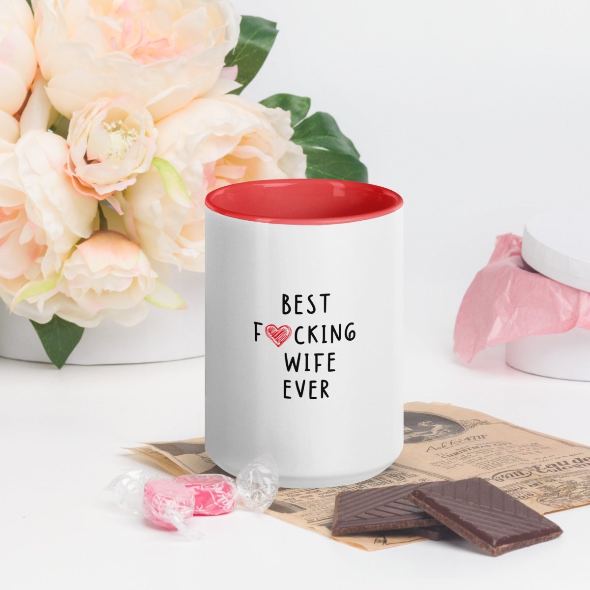 Personalized Best F**king Wife Ever Coffee Mug for her, Customized Gifts for Women by Groovy Girl Gifts