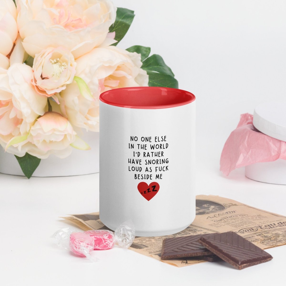 Personalized Cute Valentine's Day Coffee Mug for her, Customized Gifts for Women by Groovy Girl Gifts
