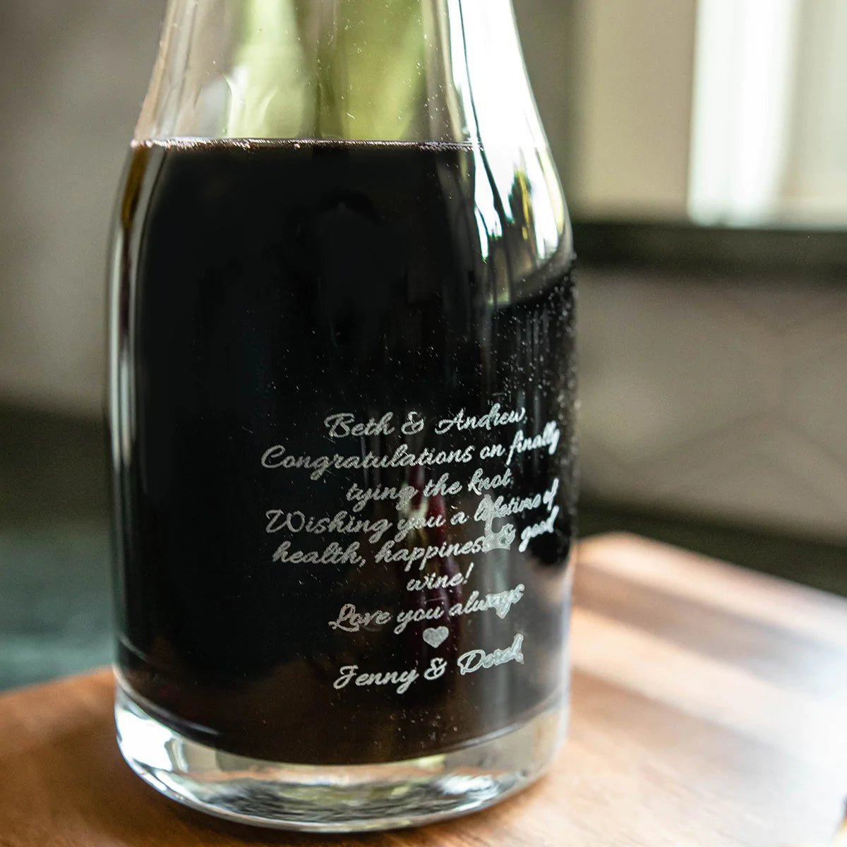wine Personalized Wine Decanter Set