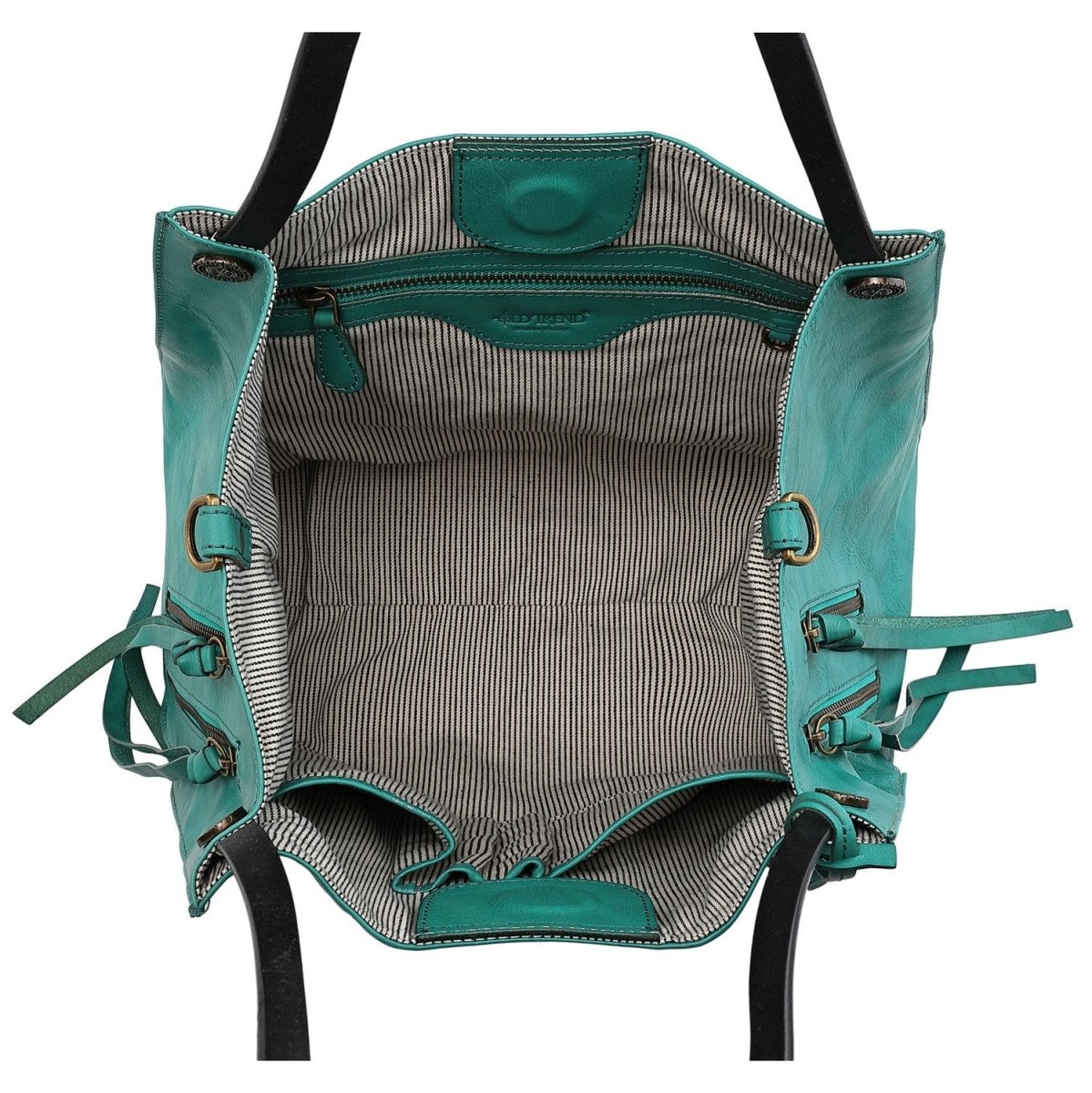 Personalized Daisy Leather Tote for her, Customized Gifts for Women by Groovy Girl Gifts