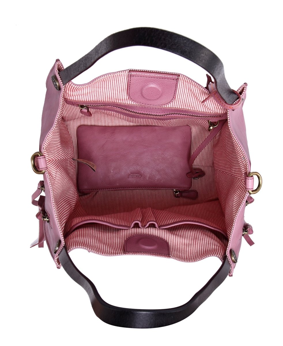 Personalized Daisy Leather Tote for her, Customized Gifts for Women by Groovy Girl Gifts