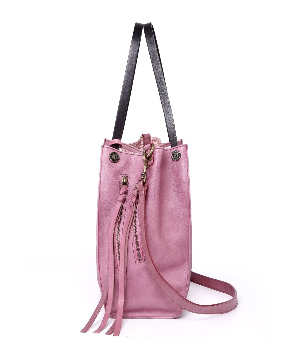 Personalized Daisy Leather Tote for her, Customized Gifts for Women by Groovy Girl Gifts