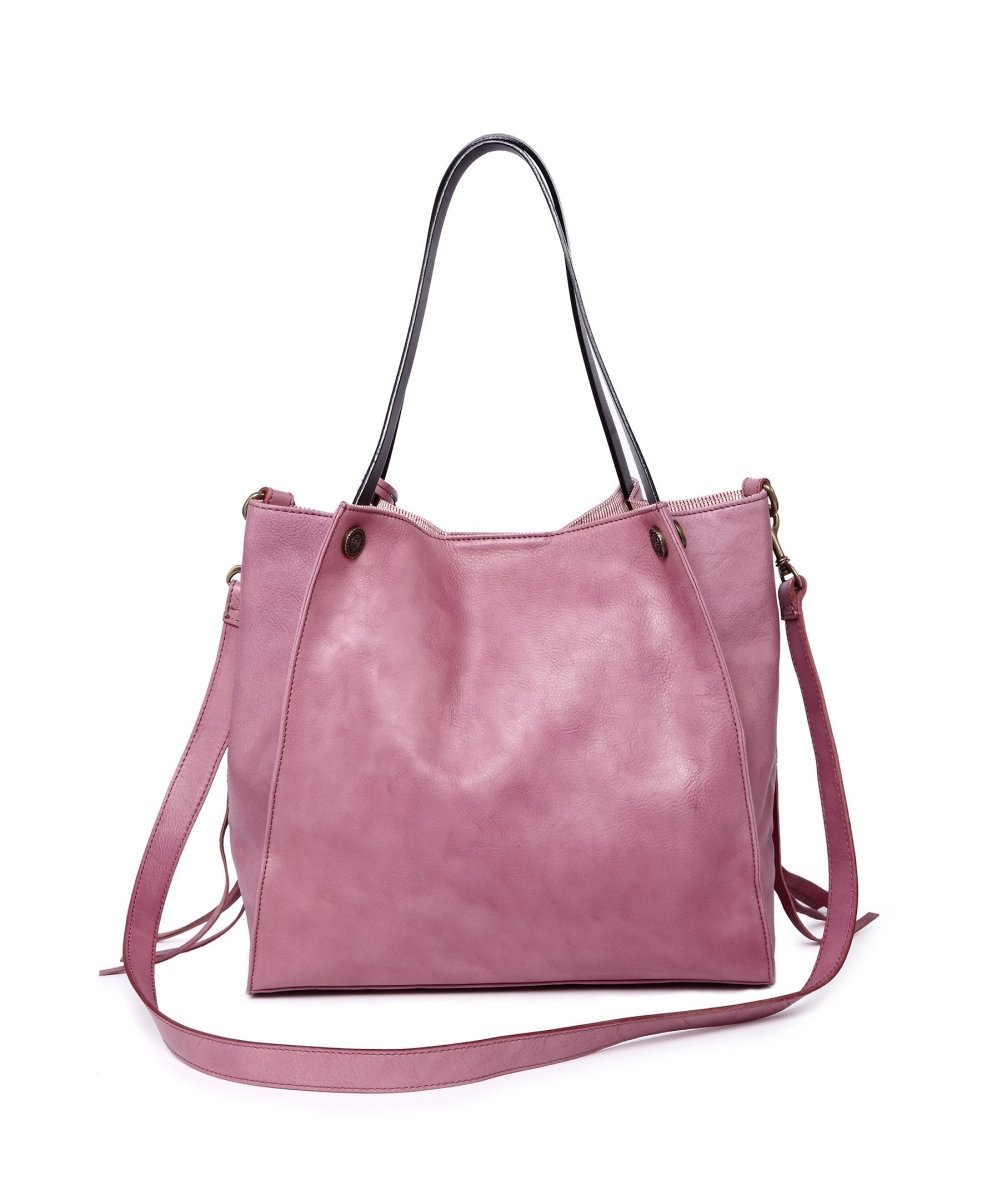 Personalized Daisy Leather Tote for her, Customized Gifts for Women by Groovy Girl Gifts