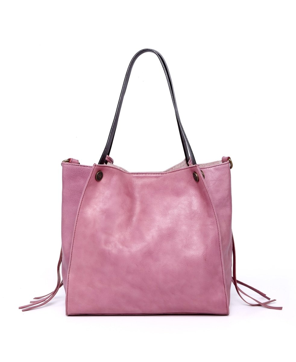 Personalized Daisy Leather Tote for her, Customized Gifts for Women by Groovy Girl Gifts