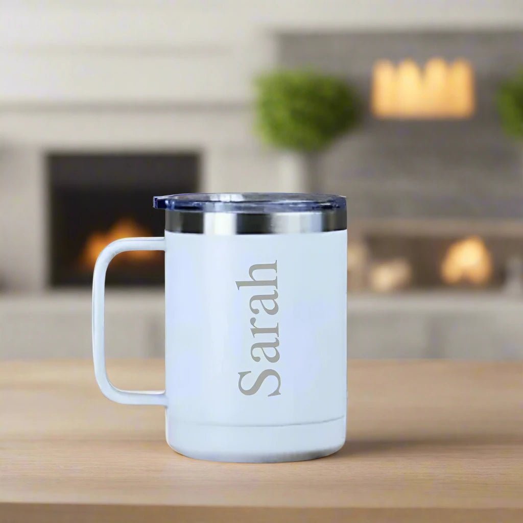 Sip & Stay: Custom Insulated Coffee Mug