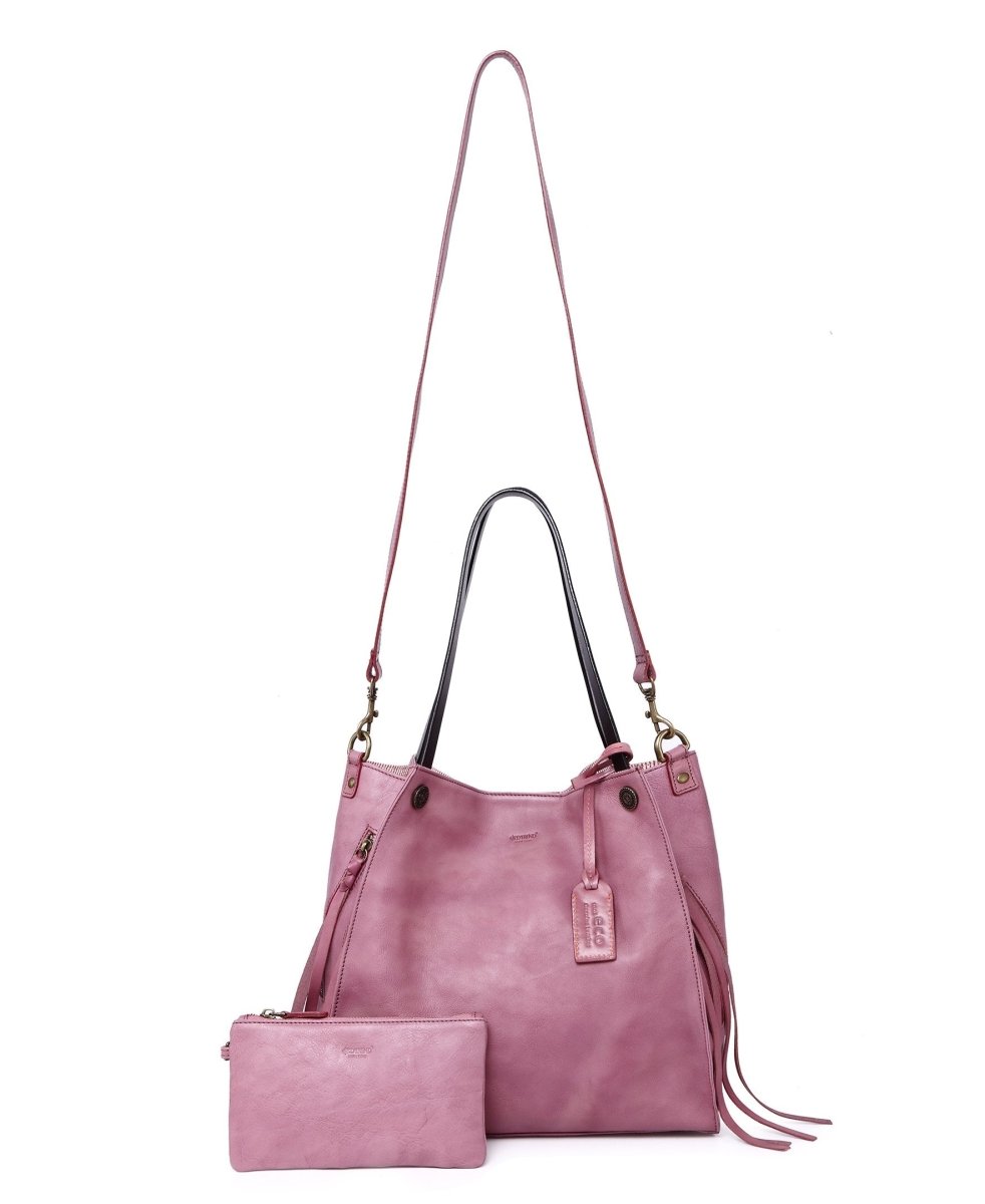 Personalized Daisy Leather Tote for her, Customized Gifts for Women by Groovy Girl Gifts